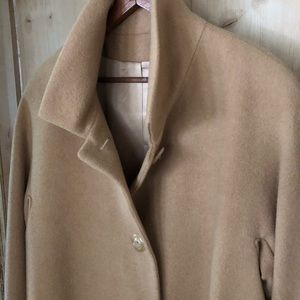 Camel Hair Coat like new/never worn